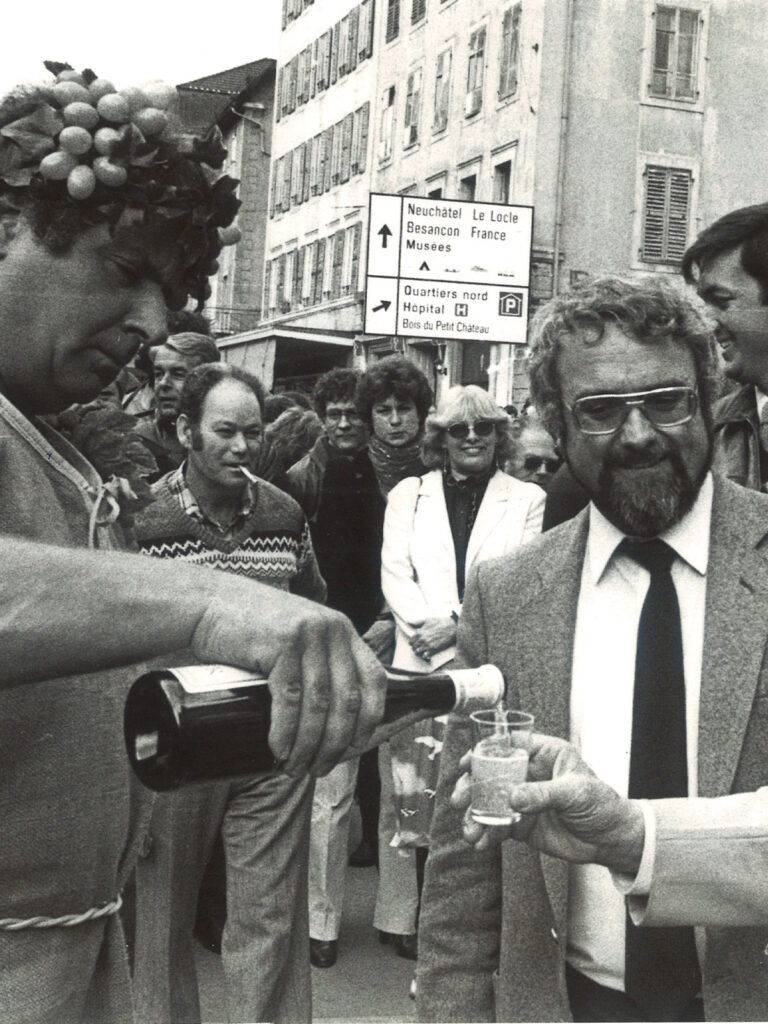 Café des Musées La Chaux-de-Fonds. image de collection du Musée d'histoire de La Chaux-de-Fonds-